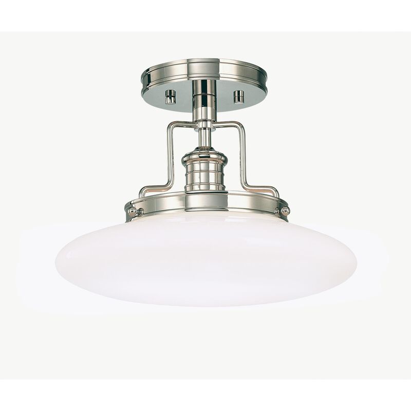 Beacon 12 Inch Semi Flush Mount by Hudson Valley Lighting